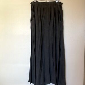 CP Shades Linen Blend Maxi Skirt